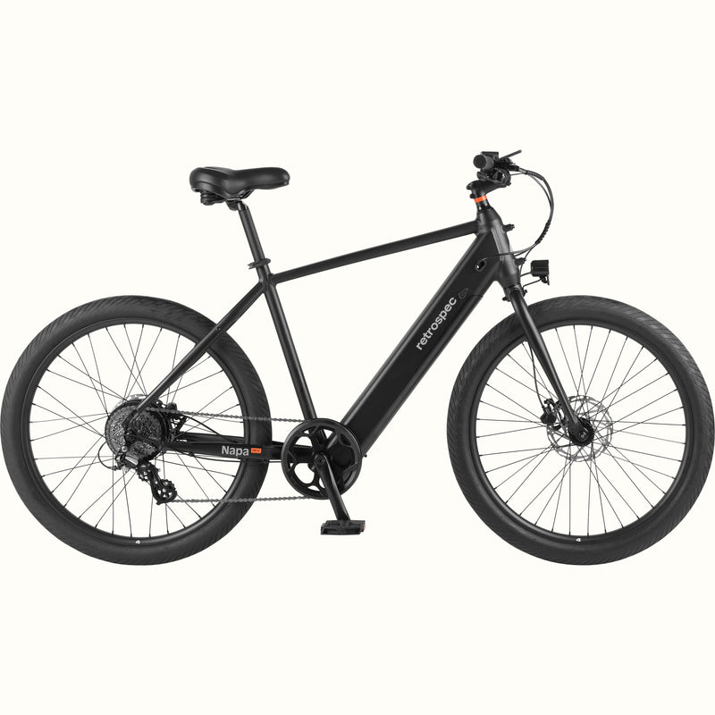 Napa Rev Hybrid/Fitness Electric Bike | Matte Black