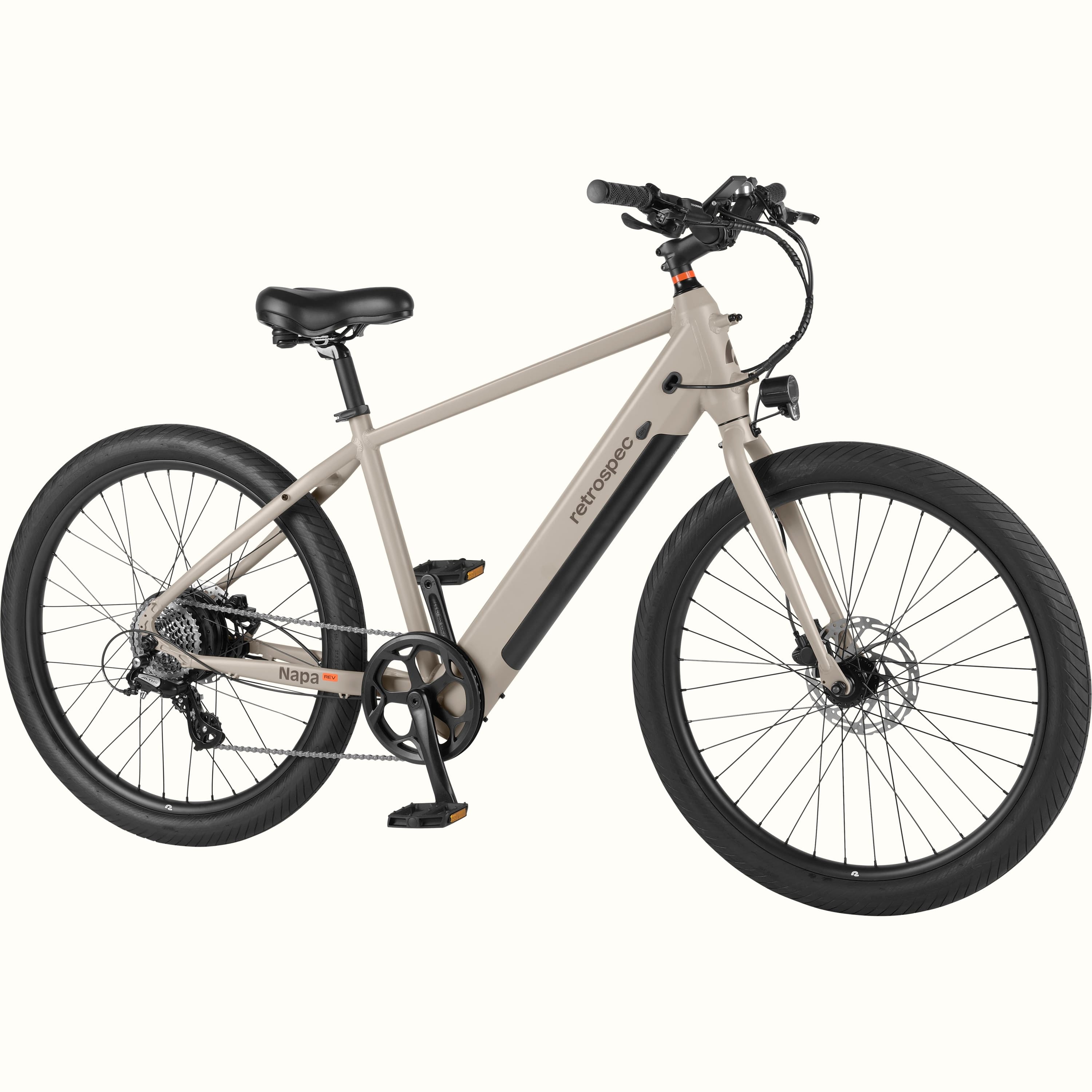 Napa Rev Hybrid/Fitness Electric Bike | Matte Boulder