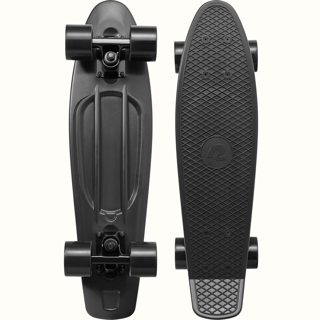 Quip 22.5"/27" Mini Cruiser Skateboard | Black