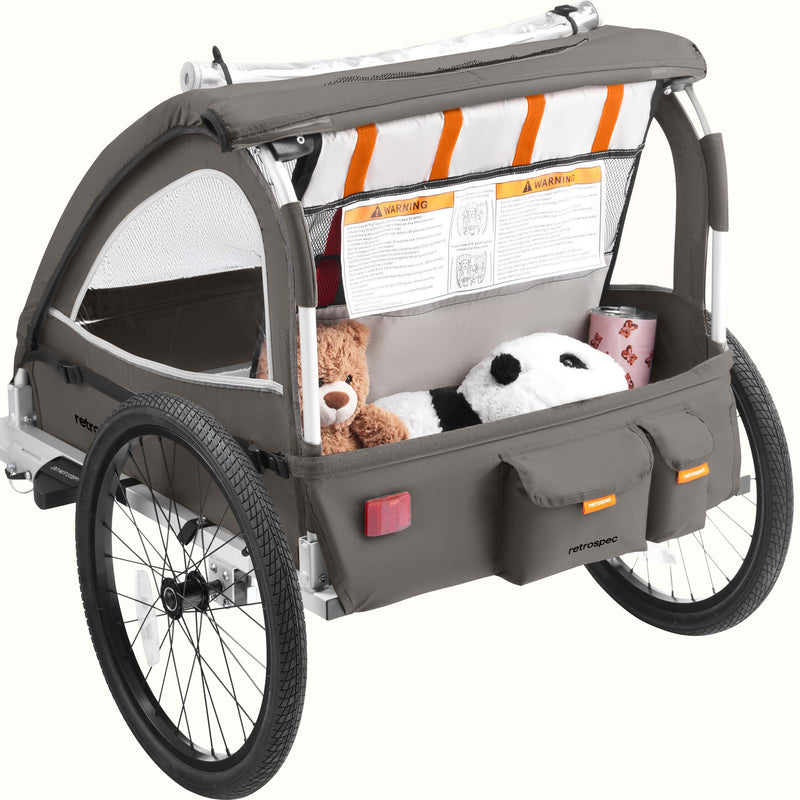 schwinn scout bicycle trailer Rover Plus Kids' Bike Trailer - Single/Double