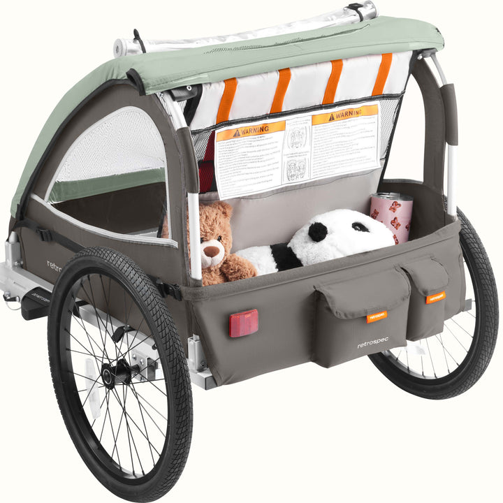 Rover Plus Kids Bike Trailer - Single/Double