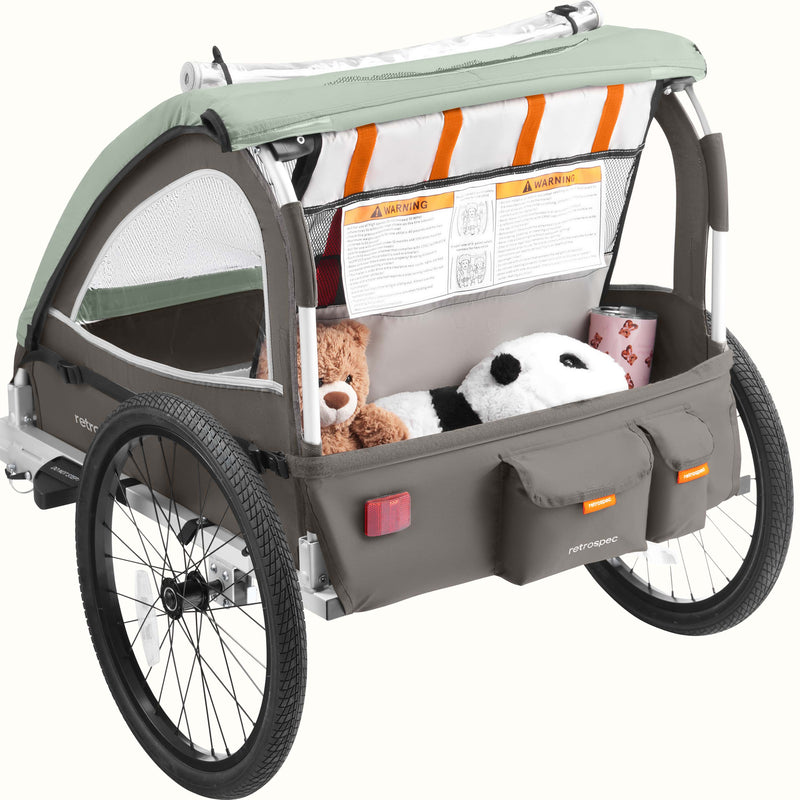 Rover Plus Kids Bike Trailer - Single/Double