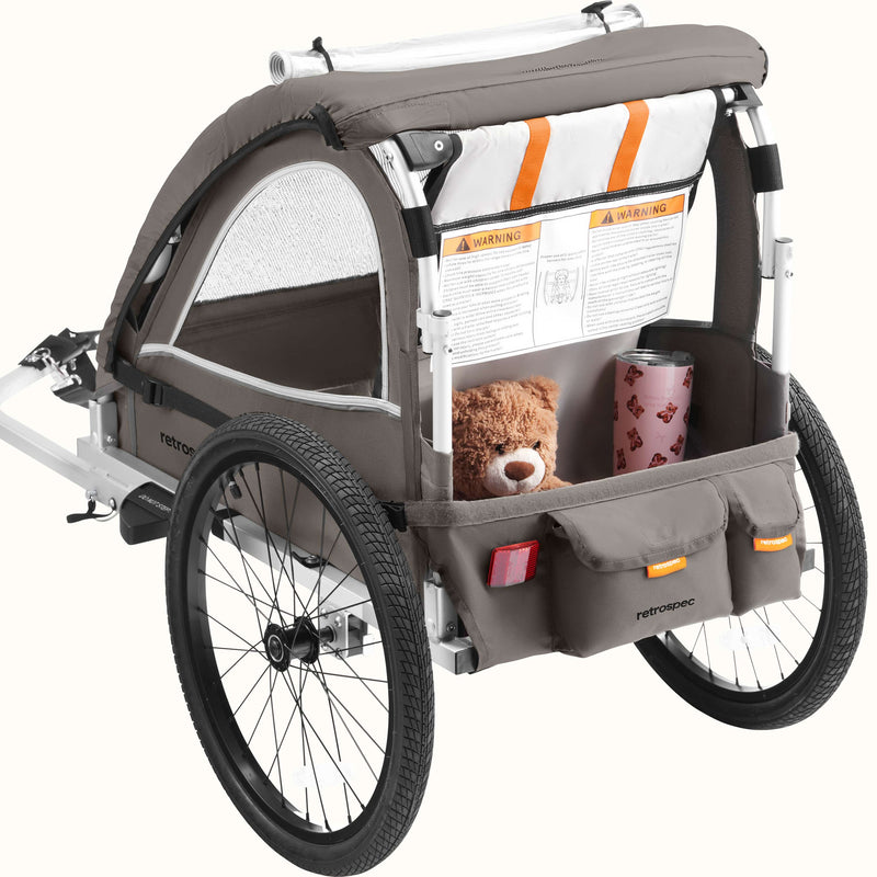 Rover Plus Kids Bike Trailer - Single/Double