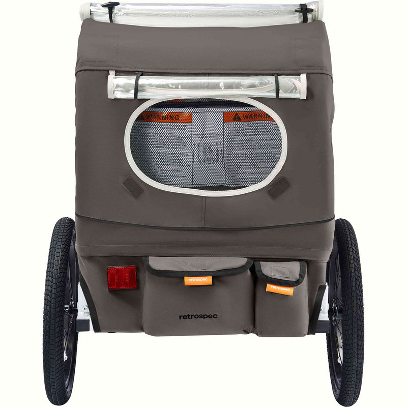 Rover Plus Kids' Bike Trailer - Single/Double | Basalt Single Child