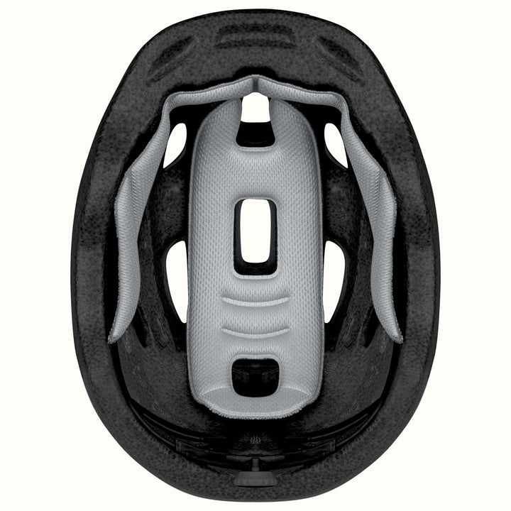 interior foam padding and moisture-wicking liner inside the retrospec scout 2 bike helmet.