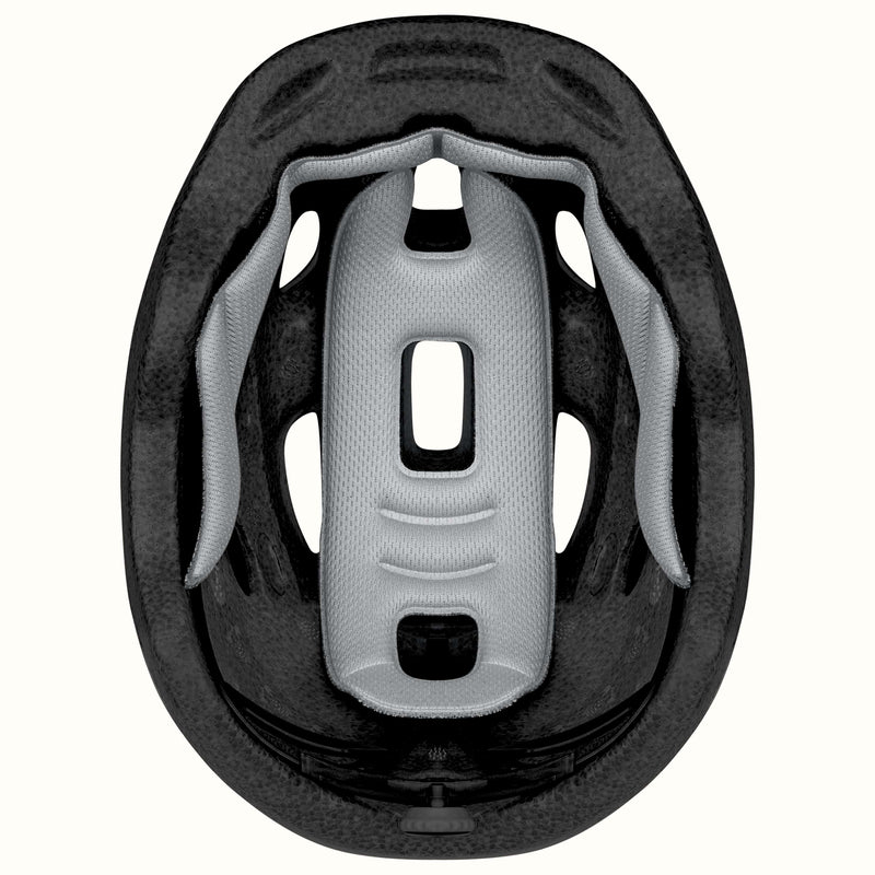 interior foam padding and moisture-wicking liner inside the retrospec scout 2 bike helmet.