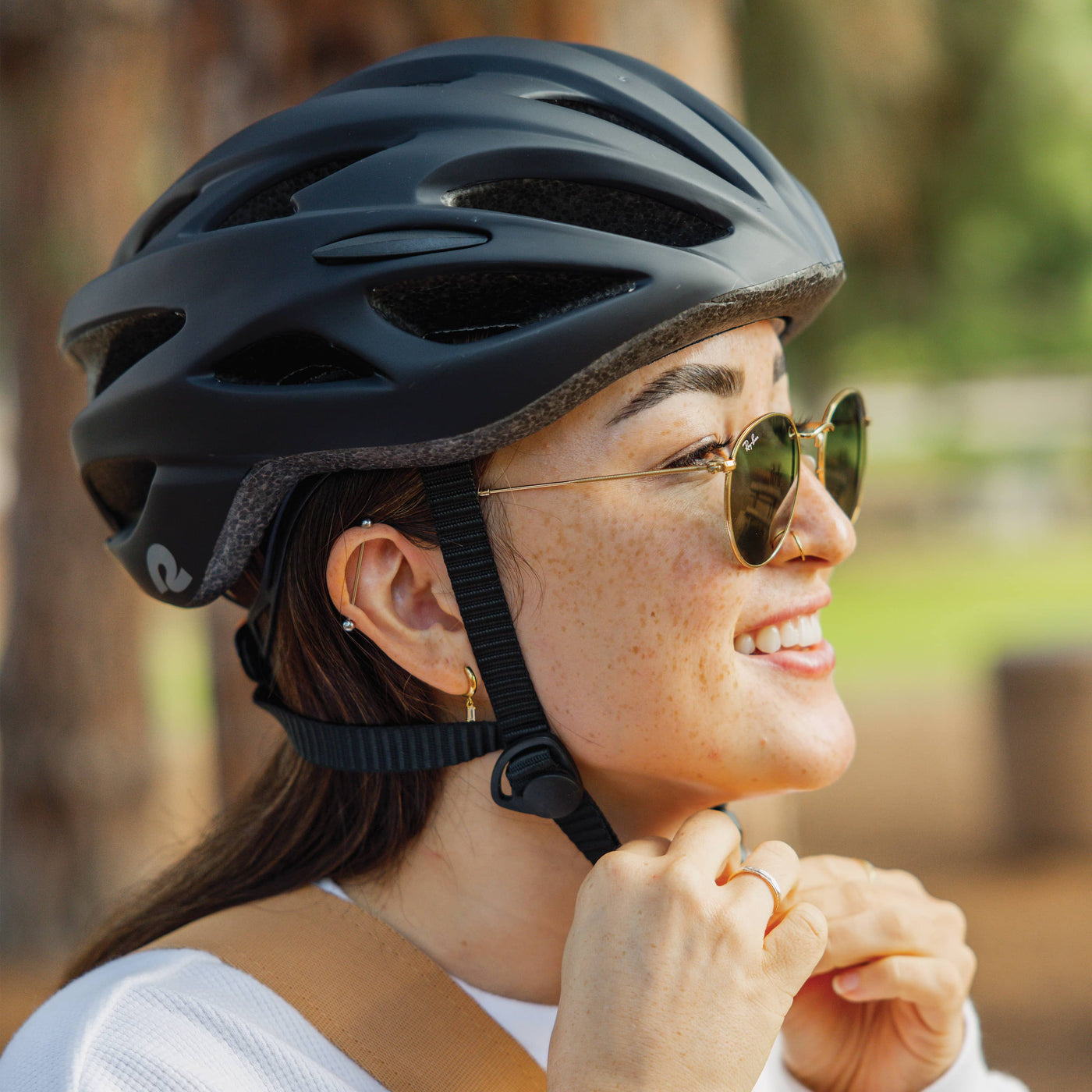 Silas Bike Helmet | Matte White