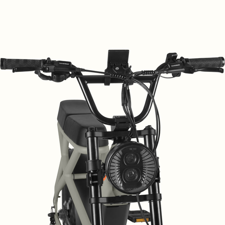 Valen Rev+ 20” Electric Fat Tire Bike - Step Through | Matte Shale