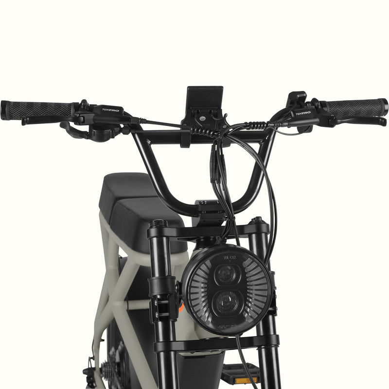 Valen Rev+ 20” Electric Fat Tire Bike - Step Through | Matte Shale