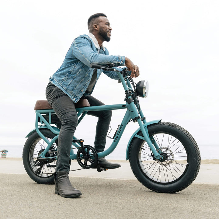 Valen Rev Electric Bike﻿﻿﻿ | Matte Blue Fog