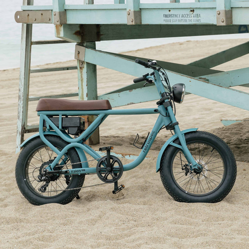 Valen Rev Electric Bike﻿﻿﻿ | Matte Blue Fog