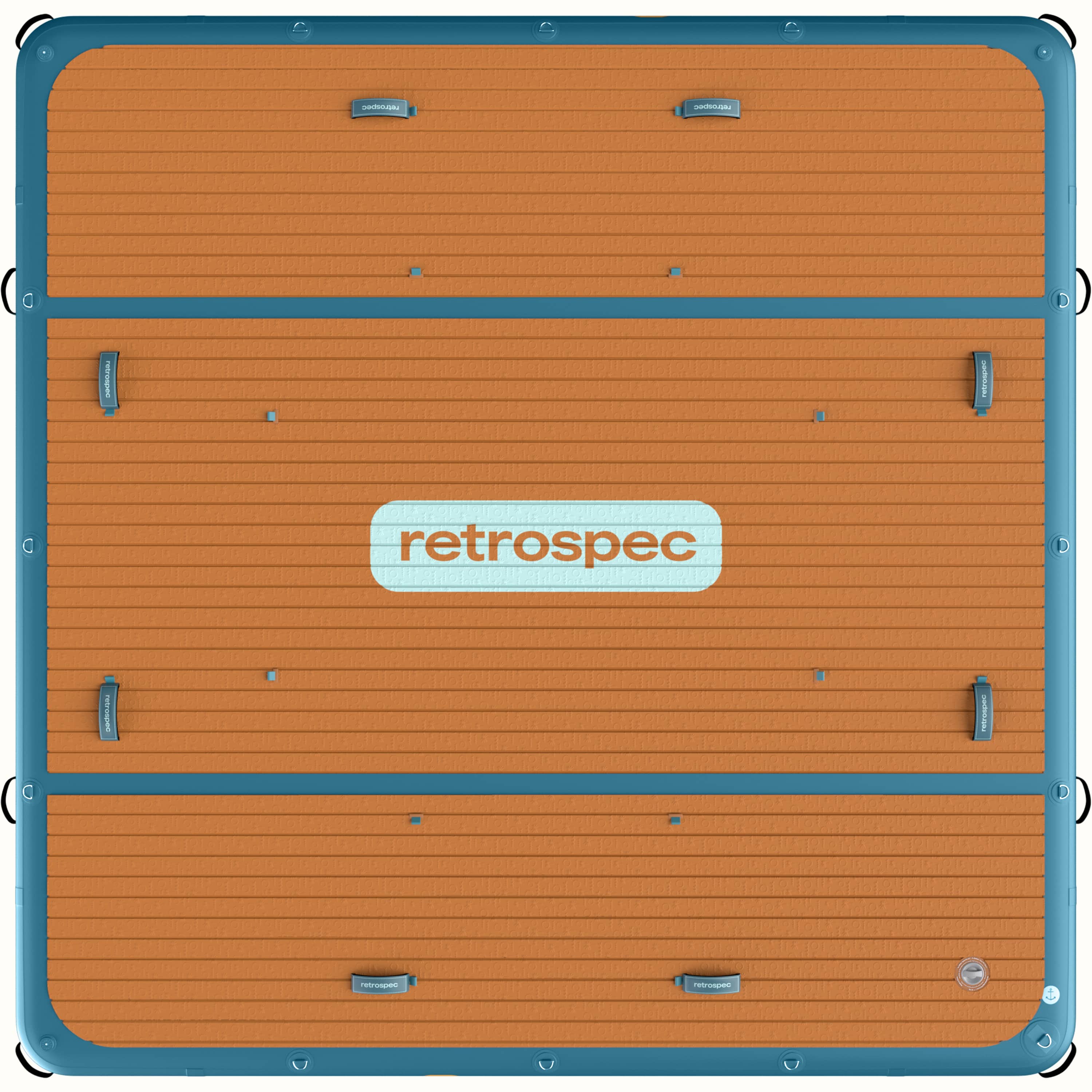Siesta Dock XL Inflatable Platform 10' | retrospec