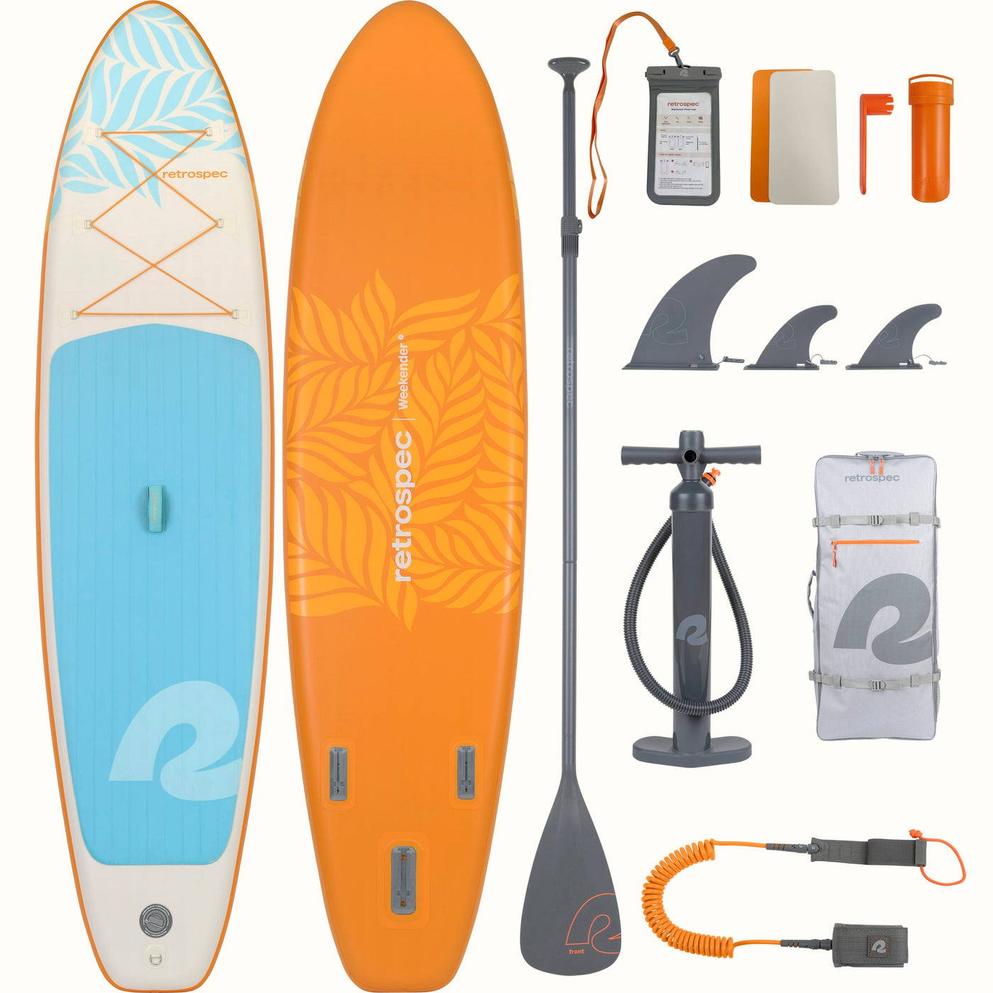 Weekender Inflatable Stand Up Paddle Board 10’6” | Creamsicle