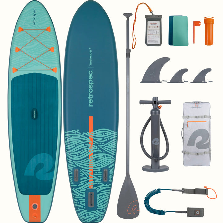 Weekender 2 Inflatable Stand Up Paddle Board 10’6” | Seafoam Tide