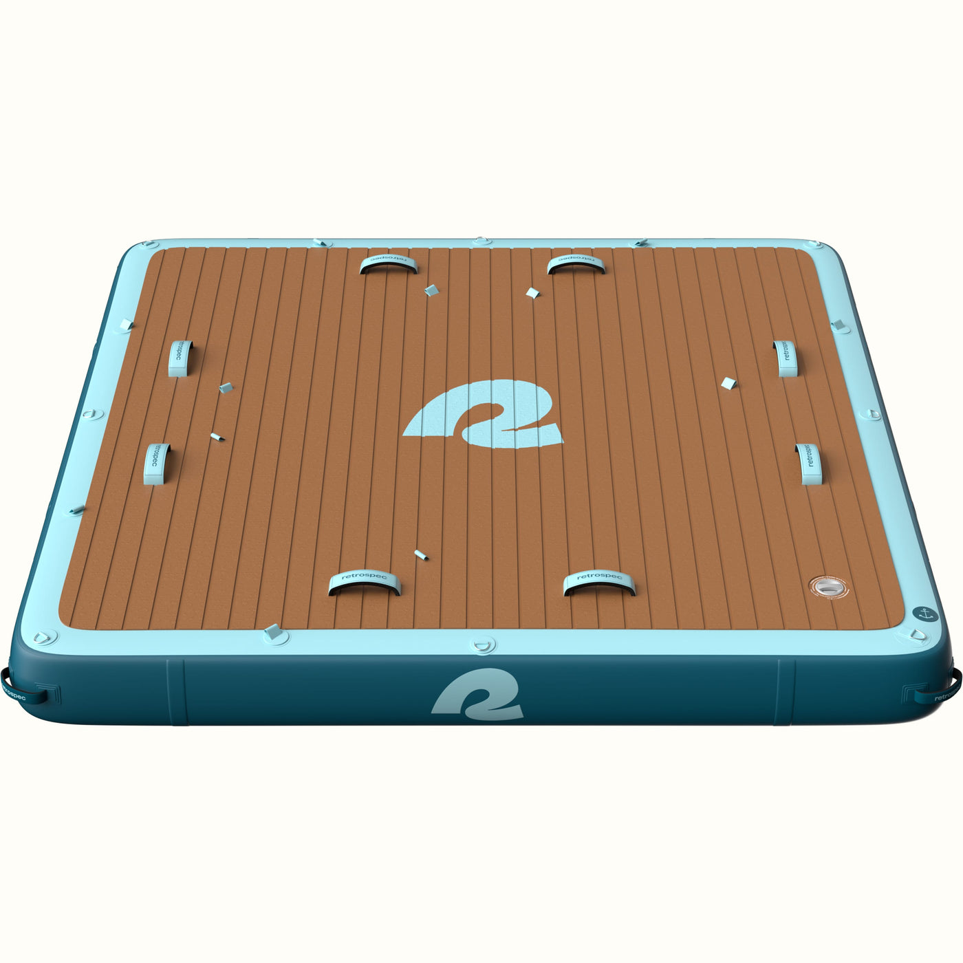 Weekender Dock Inflatable Platform | Atlantic Blue 7 ft x 7 ft