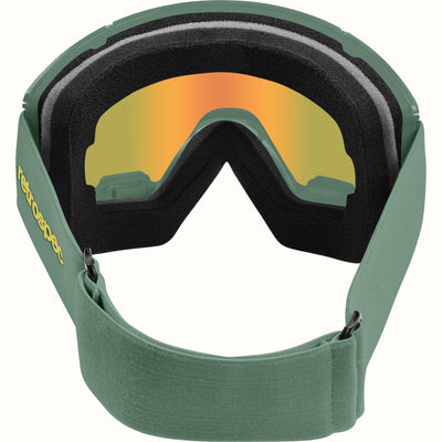 Zenith Ski & Snowboard Goggles | Matte Juniper and Heliodor