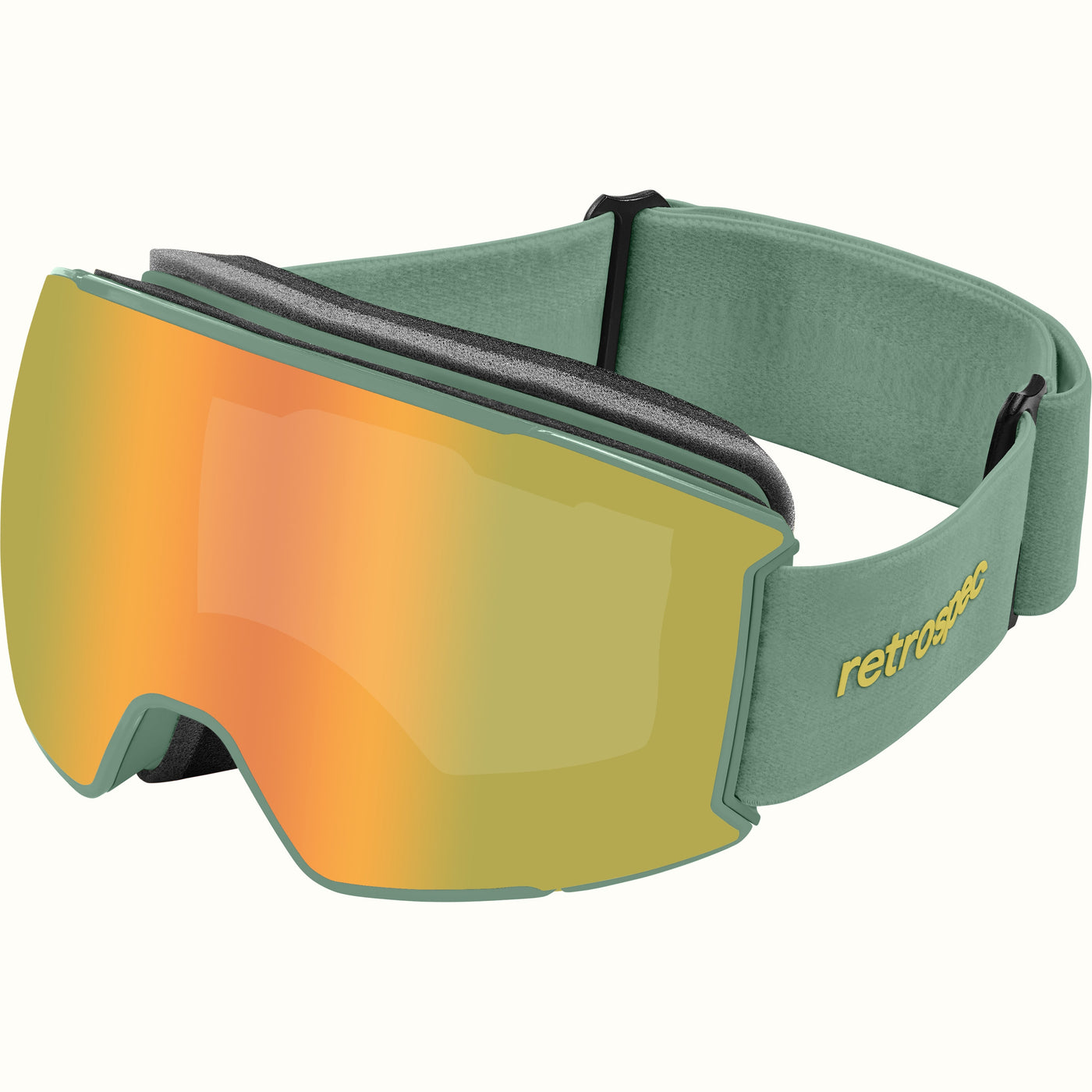 Zenith Ski & Snowboard Goggles | Matte Juniper and Heliodor