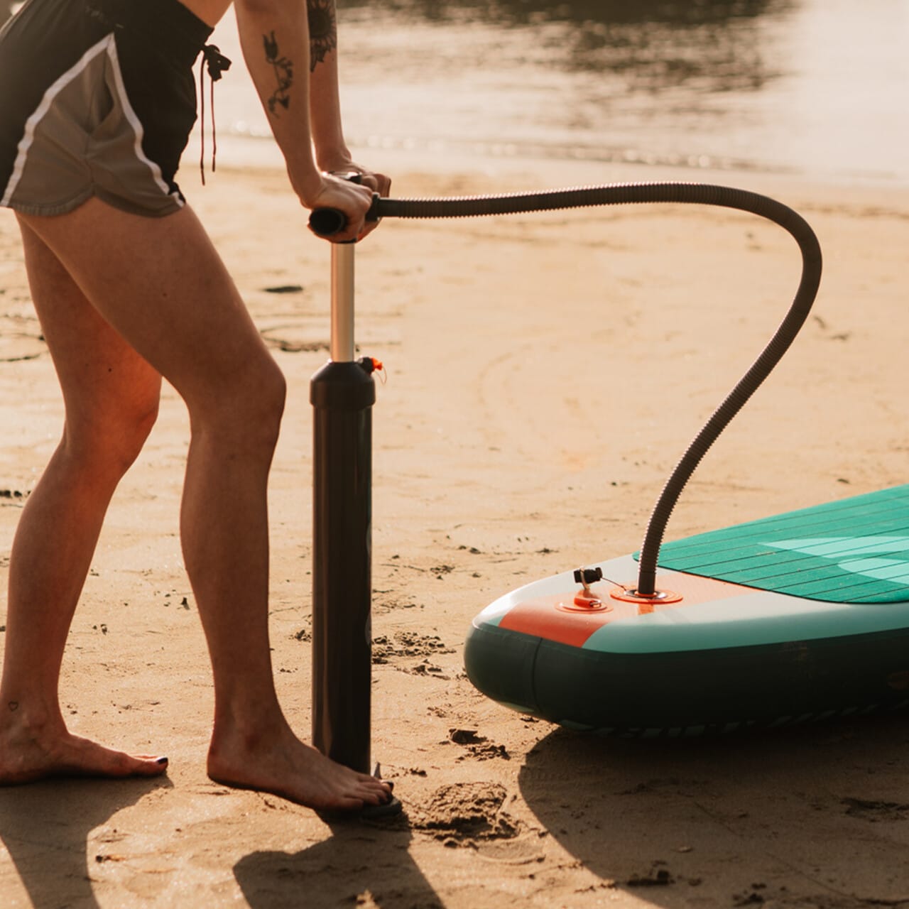 Weekender iSUP Floor Pump | retrospec