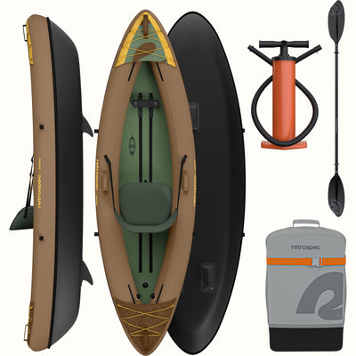 Coaster Inflatable Kayak - Single/Tandem | Wild Spruce Single