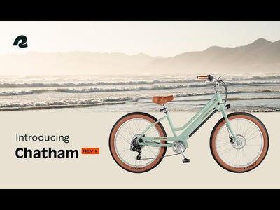 Chatham Rev+ Beach Cruiser Electric Bike - Step Through