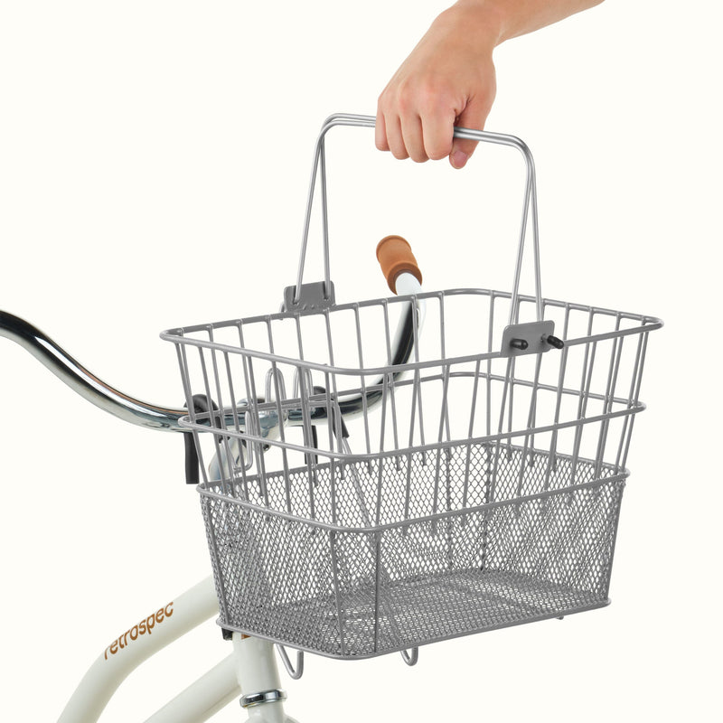 Apollo Bike Basket | Silver (Legacy)