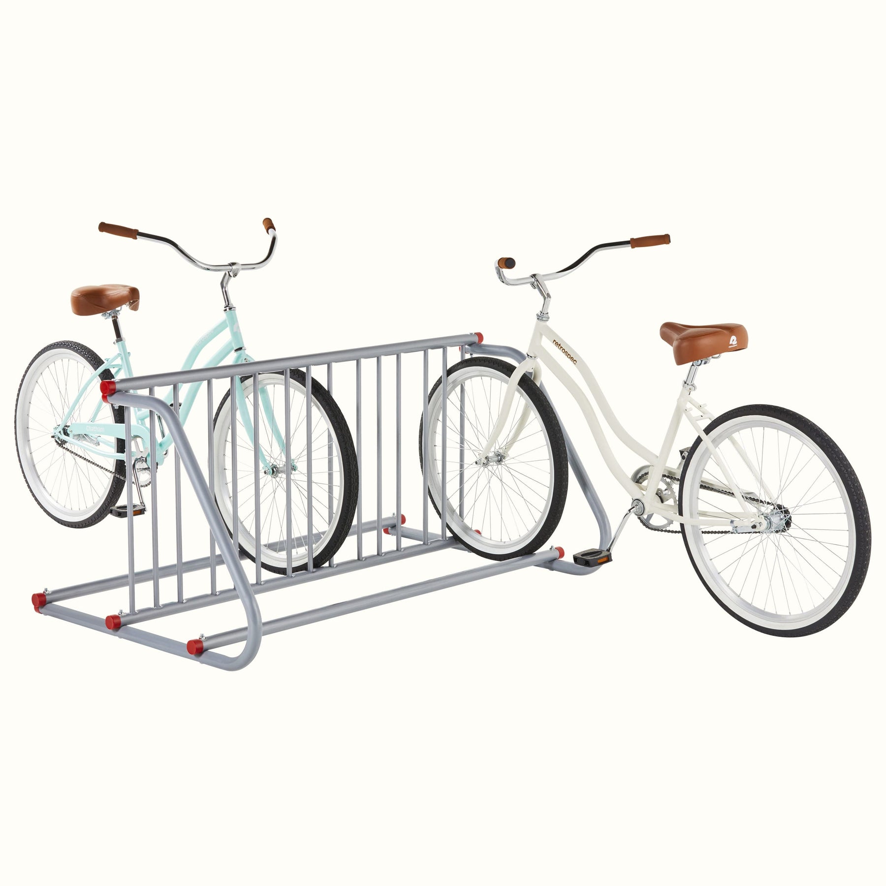 Commercial Bike Racks Stack Stash Commercial Bike Rack - 1 & 2 Sided, 5-20 Bikes | retrospec