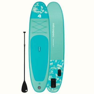 Weekender Plus Inflatable Paddle Board 10' | Seafoam TieDye