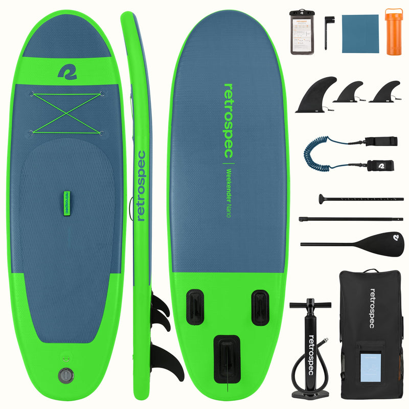 Weekender Nano 8' Kids' Inflatable Stand Up Paddle Board (Legacy) | Marine Blue