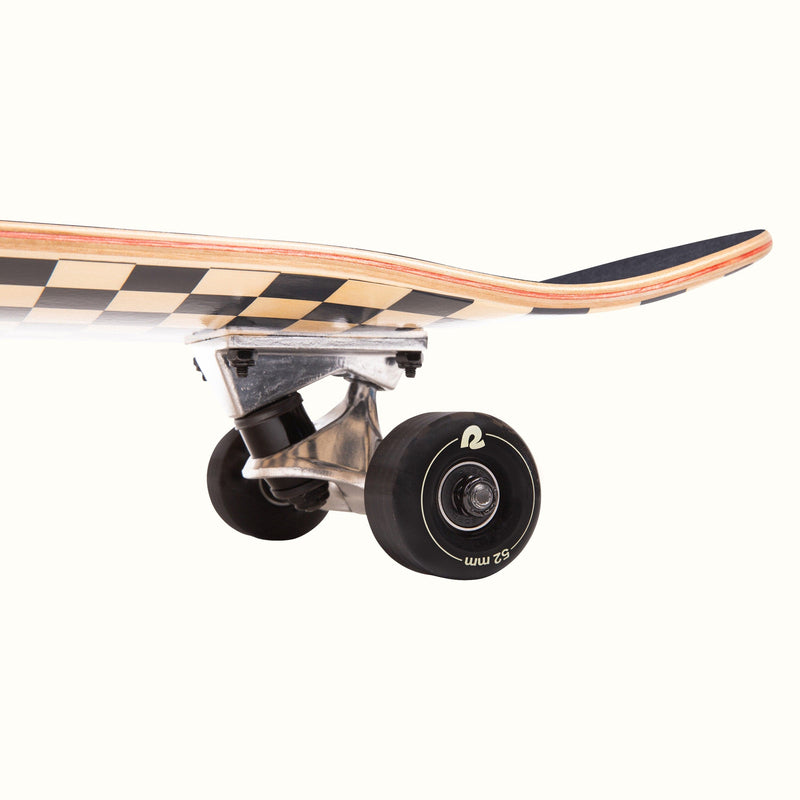 Alameda Skateboard - Black Checker | Black Checker 