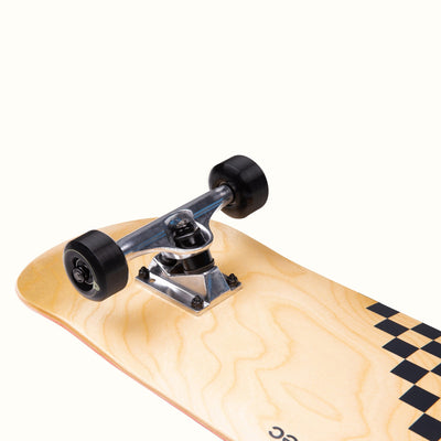 Alameda Skateboard - Black Checker | Black Checker 