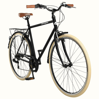 Beaumont City Bike 7s | Matte Black
