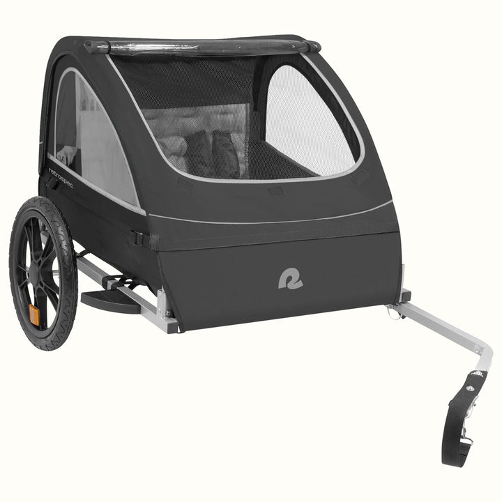 Rover Bike Trailer - Double Child | Black Double Child