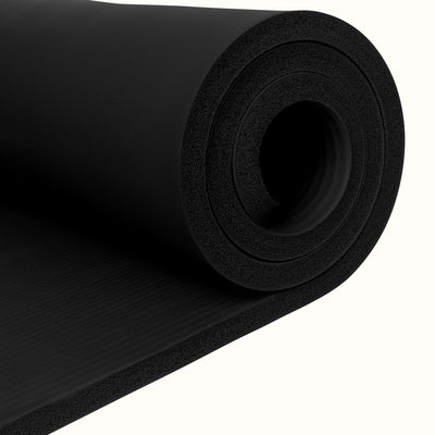 Solana Yoga Mat | Black One Inch