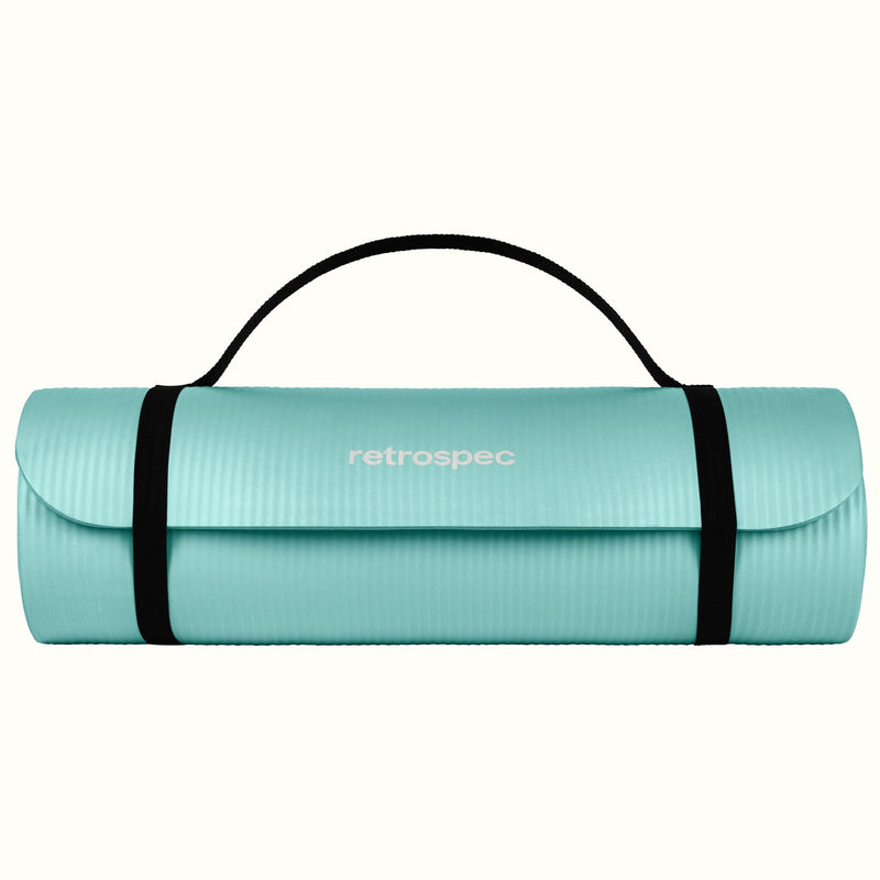 Solana Yoga Mat | Blue Lagoon One Inch