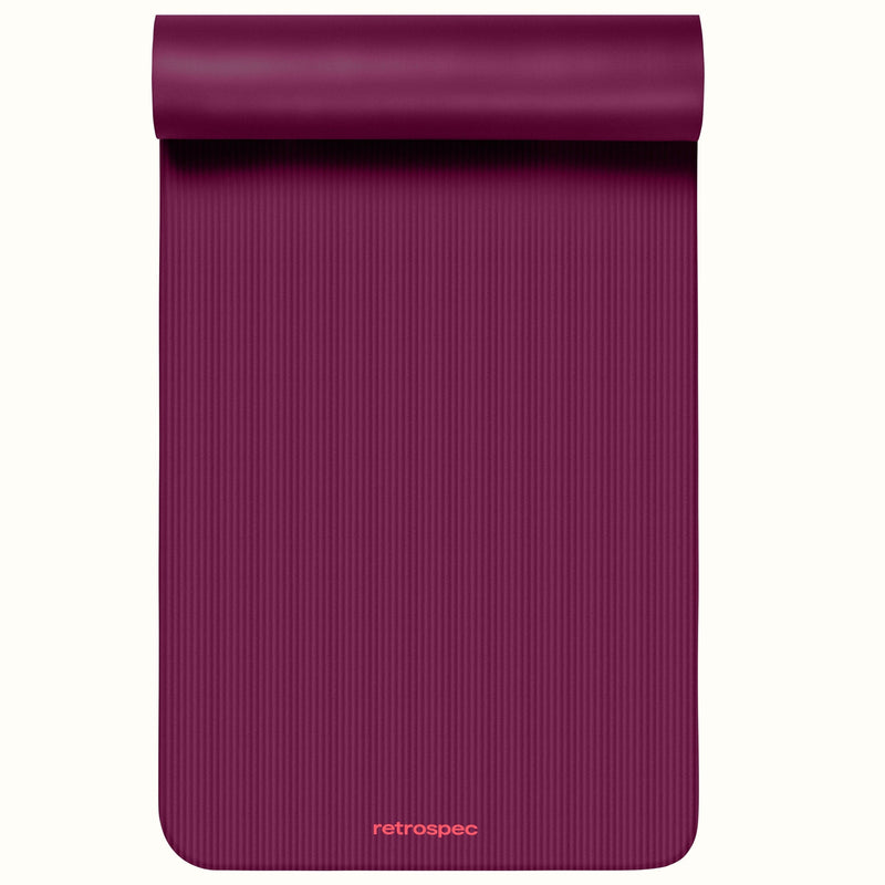 Solana Yoga Mat | Boysenberry One Inch