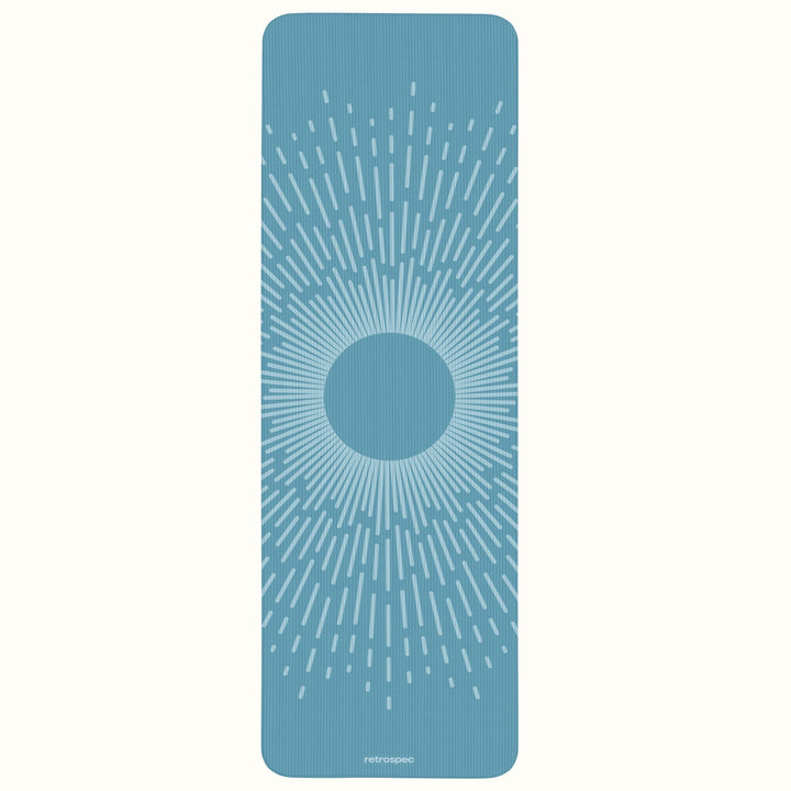 Solana Yoga Mat | Blue Mist One Inch