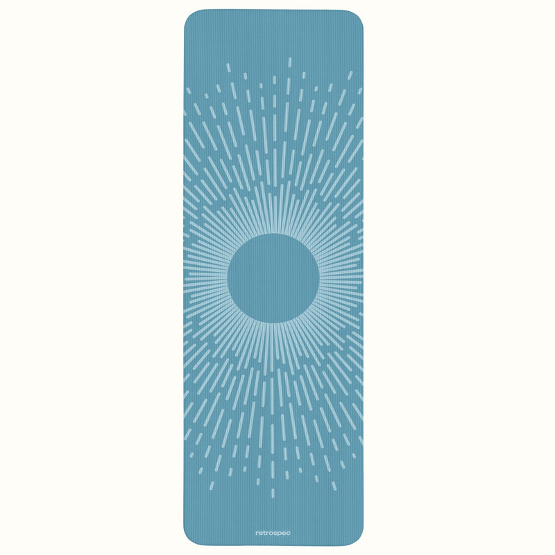 Solana Yoga Mat | Blue Mist One Inch