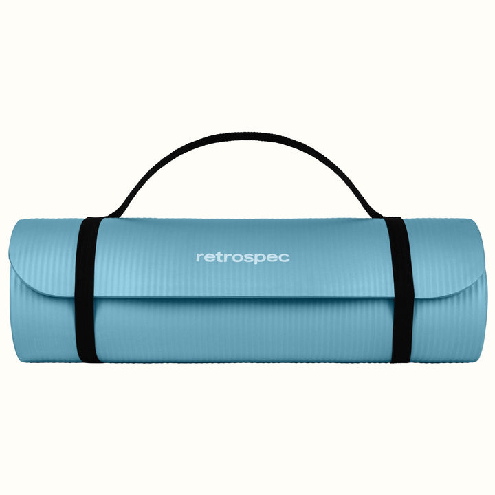 Solana Yoga Mat | Blue Mist One Inch