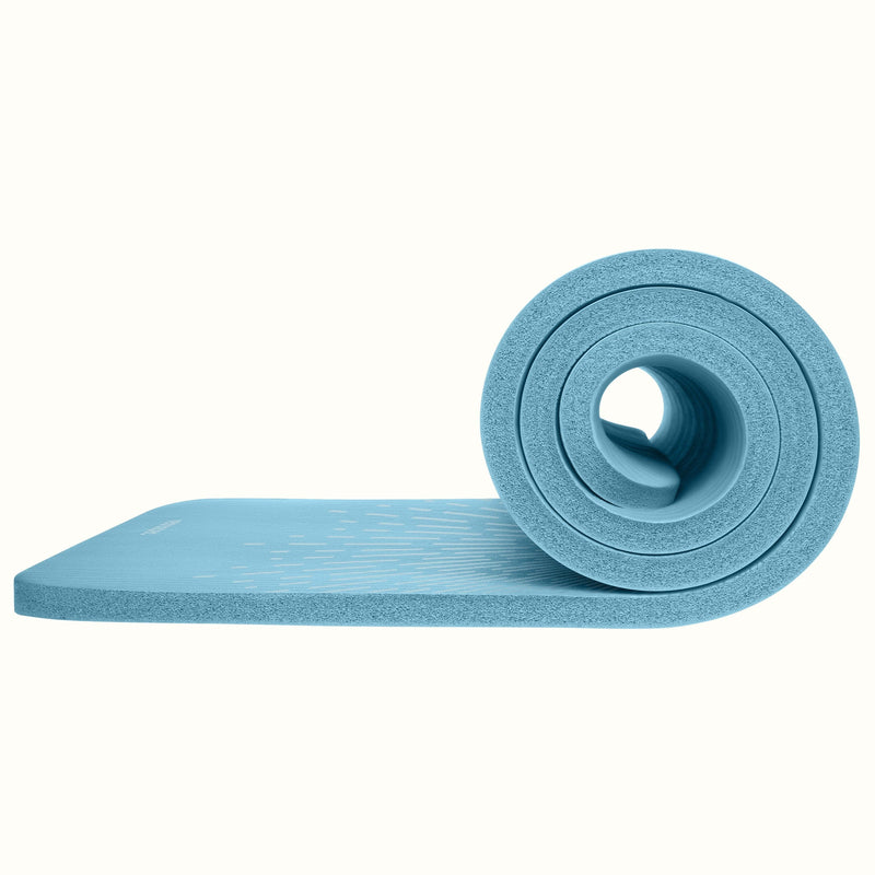 Solana Yoga Mat | Blue Mist One Inch