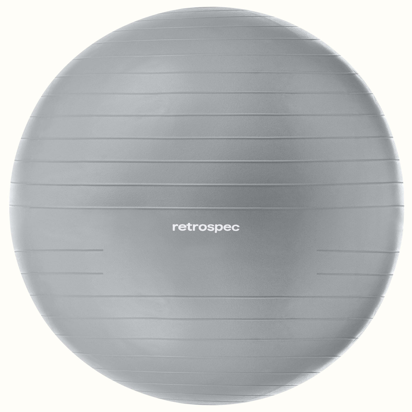 Luna Exercise Ball | Fossil Gray Ball and Base 55cm