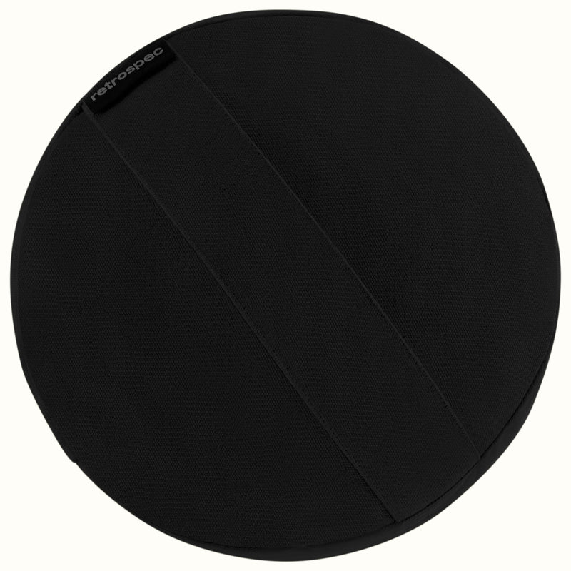 Sequoia Yoga Bolster | Black Round