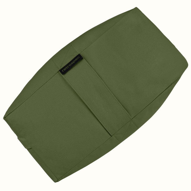 Sequoia Yoga Bolster | Basil Rectangular