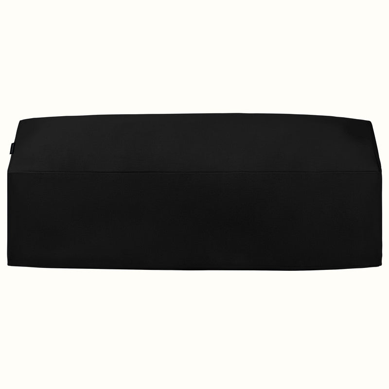 Sequoia Yoga Bolster | Black Rectangular