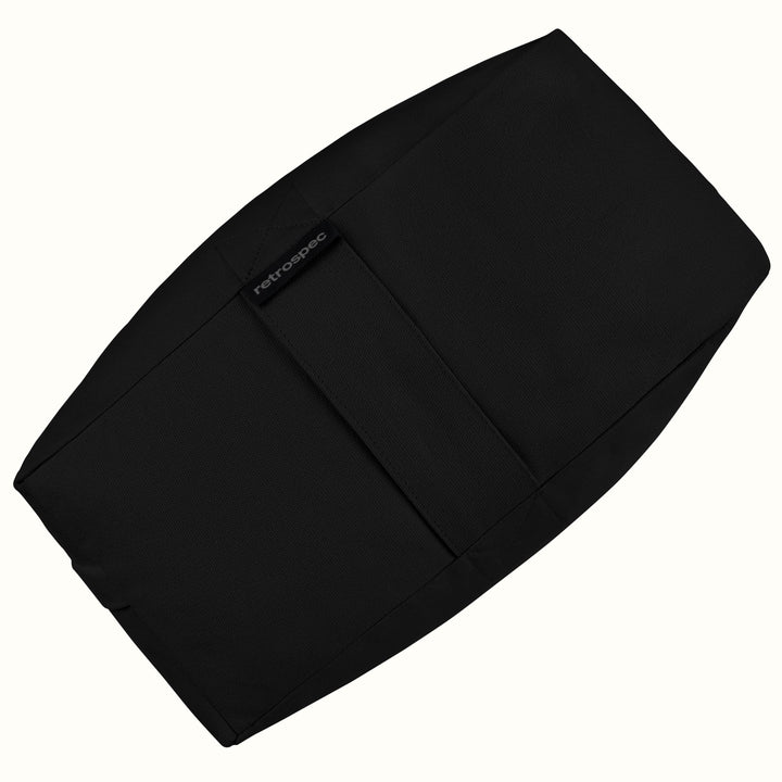 Sequoia Yoga Bolster | Black Rectangular