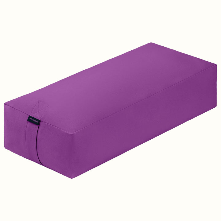 Sequoia Yoga Bolster | Mulberry Rectangular