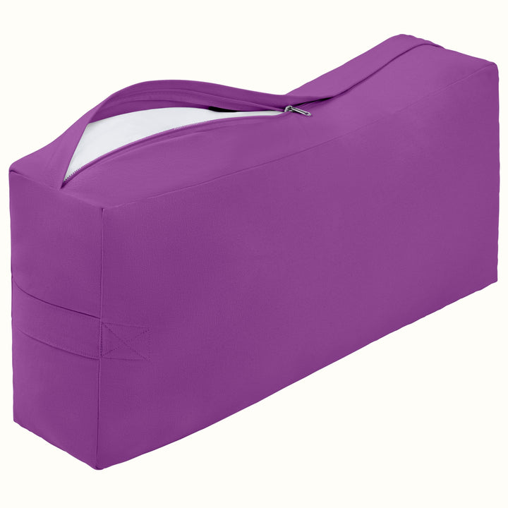 Sequoia Yoga Bolster | Mulberry Rectangular