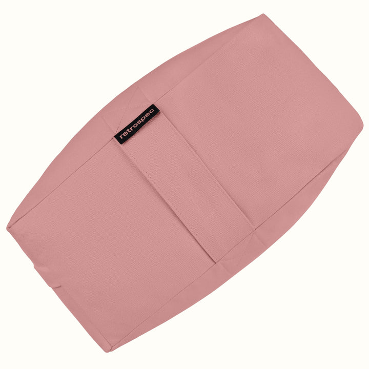 Sequoia Rectangular Yoga Bolster | Blush Rectangular