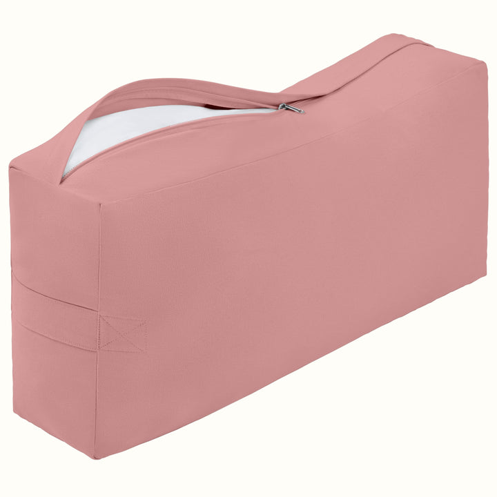 Sequoia Yoga Bolster | Blush Rectangular