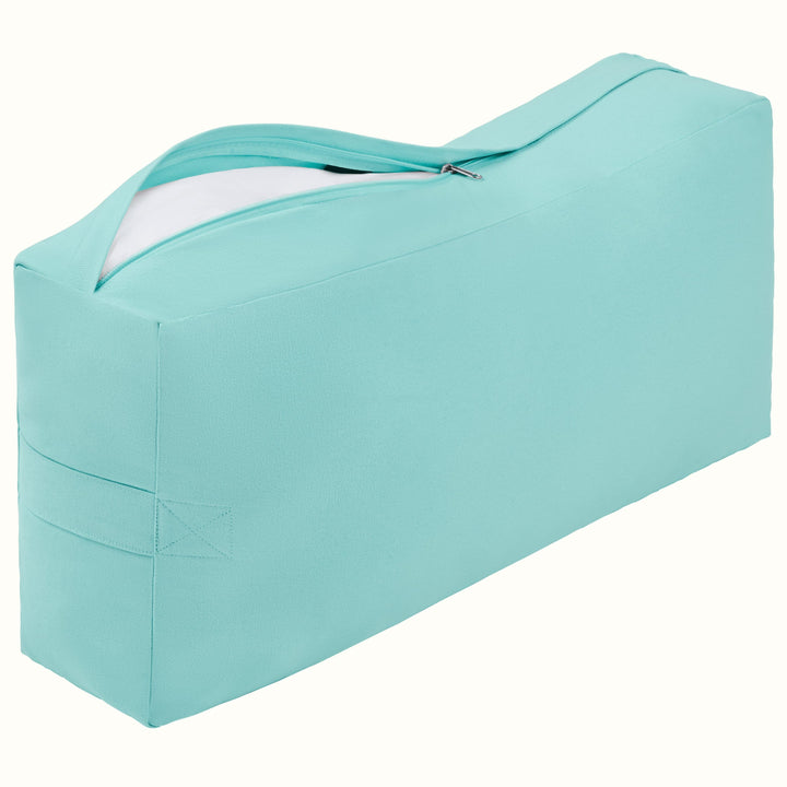 Sequoia Yoga Bolster | Sea Glass Rectangular 