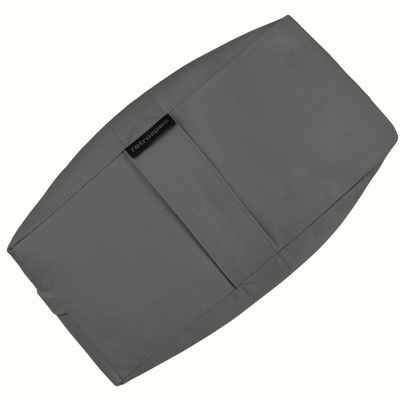 Sequoia Yoga Bolster | Stone Rectangular